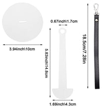 Load image into Gallery viewer, String Dispenser Holder Acrylic Detachable Wrist Yarn Holder Reusable Yarn Minder for Home Lightweight Yarn Ball Holder
