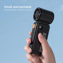 Load image into Gallery viewer, Mini Handheld Violent Fan Usb Charging Outdoor Battery Portable High Speed Small Fan
