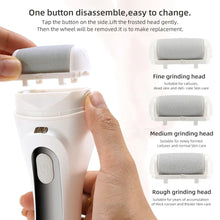 Load image into Gallery viewer, Electric Pedicure Tools Foot Care File Leg Heels Remove Hard Cracked Dead Skin Callus Remover Feet Foot Files Clean Care Machine
