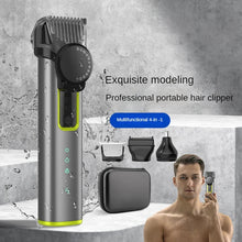 Load image into Gallery viewer, Cordless Rechargeable Hair Clipper &amp; Trimmer Beard Trimmer For Men Adjustable Beard Trimmer With 4 Limit Combs Easy To Use
