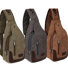Load image into Gallery viewer, Men Anti Theft Chest Bag Shoulder Bags Short Trip Messengers Bags Men's Sling Pack Crossbody Package School Gifts
