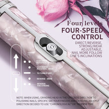 Load image into Gallery viewer, 20000RPM Electric Nail Polisher Rechargeable Nail Polisher Nails Portable Nail Drill Machine Kit Manicure Drill Salon Tool
