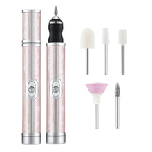 Load image into Gallery viewer, Cordless Nail Drill Machine Manicure Drill Polisher Cuticle Nail Drill Equipment Nail E-File Nail Grinding Machine Set
