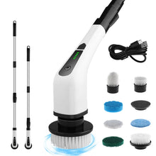 Load image into Gallery viewer, Electric Cleaning Brush 8 in 1 Multifunctional Household Wireless Rotatable Cleaning Brush For Bathroom Kitchen Windows Toilet
