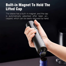 Load image into Gallery viewer, Automatic Electric Wine Openers for Beer USB Rechargeable Beer Bottle Openers Corkscrew Wine Beer Cap Opener Kitchen Accessories
