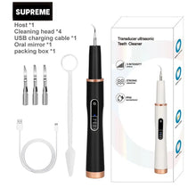 Load image into Gallery viewer, Dental Scaler Ultrasonic Tooth Cleaner Stone Removal Electric Sonic Plaque Remover for Teeth Stain Tartar Calculus whitening
