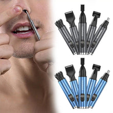 Load image into Gallery viewer, Nose Hair Trimmer for Men Body Hair Removal Professional USB Rechargeable 5 in 1 Electric Shaver for Underarms Eyebrow Nose Ear

