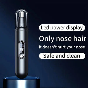 Mini Pocket Nose Hair Trimmer Painless Clipper Nose Ears Hair Eyebrow Waterproof  Portable Trimmer For Men And Women