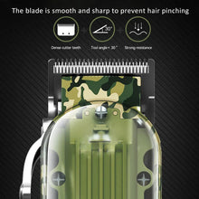 Load image into Gallery viewer, Professional Hair Clipper Adjustable Hair Trimmer For Men Cord &amp; Cordless Electric Beard Haircut Machine Rechargeable
