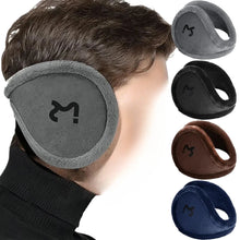 Load image into Gallery viewer, Winter Cycling Plush Earmuffs Sports Running Hiking Skiing Windproof Ear Warmer Comfortable Soft Thicken Ear Cover Protector Men
