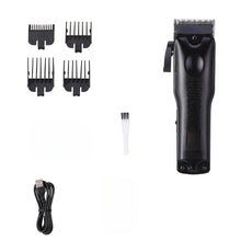 Load image into Gallery viewer, 8W Barber Hair Clipper Fade Blade Hair Trimmer Men Rechargeable Cordless Electric Taper Hair Cutting Machine LCD Display
