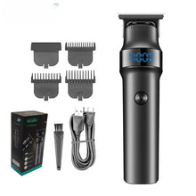 Load image into Gallery viewer, Hair Clipper Professional Men's Hair Trimmer Rechargeable Household LED Digital Display Cordless Electric Hair Clipper
