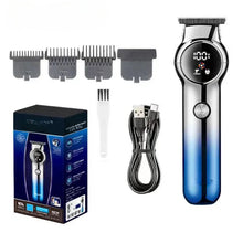 Load image into Gallery viewer, Cordless Detailer Trimmer Extremely Close Trimming Crisp Clean Line Hair Clipper Professional Barber Hair Cutting Machine
