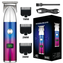 Load image into Gallery viewer, Professional Hair Clipper for Men LCD Digital Electric Trimmer Haircut Shaving Machine Cutting Barber Clippers Razor
