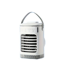 Load image into Gallery viewer, Spray Mini Portable Expandable Household Air Conditioner Desktop 600ml Water Cooler Air Supply Usb Power Cooling Fan

