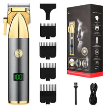 Load image into Gallery viewer, Hair Clipper Professional Electric Hair Trimmer Barber Shaver Trimmer Beard 0mm Men Hair Cutting Machine for Men
