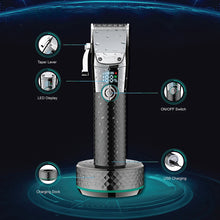 Load image into Gallery viewer, Professional Hair Clipper Men's Barber Beard Trimmer Rechargeable Hair Cutting Machine Hair Trimmer For Men Shaver Haircuter
