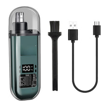 Load image into Gallery viewer, Portable Electric Nose Ear Trimmer HIENA Cordless razor Mini Pocket Hair Eyebrow Trimmers for Men usb Rechargeable hair Clipper
