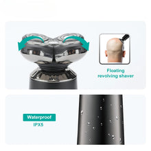 Load image into Gallery viewer, Intelligent Waterproof Barber Electric Shaver Men's Beard Body Hair Trimmer Rotating 5 Head Shaver Shaver Shaver
