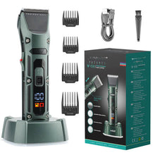 Load image into Gallery viewer, Cordless Electric Adjustable Hair Trimmer For Men Professional Beard Hair Clipper Rechargeable Two Speed Motor Haircut Machine
