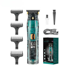 Load image into Gallery viewer, Hair Trimmer Professional Trimmer Rechargeable Hair Clipper Waterproof Hair Cutting Machine T-Blade Trimmer for Men
