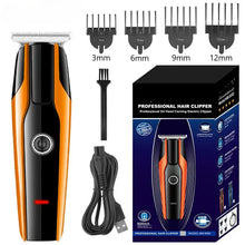 Load image into Gallery viewer, Electric Hair Clipper Hair Cutting Maching Wireless Trimmer Men Professional Clipper Machine USB Rechargeable
