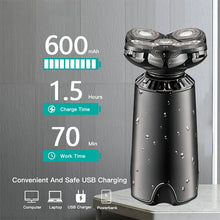 Load image into Gallery viewer, Intelligent Waterproof Barber Electric Shaver Men's Beard Body Hair Trimmer Rotating 5 Head Shaver Shaver Shaver
