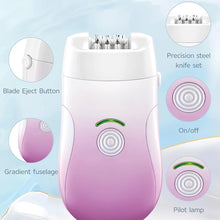 Load image into Gallery viewer, Hair Removal Bikini Epilator Rechargeable Razor Women Underarms Shaver Legs Armpit Hair Foot Callus Remover
