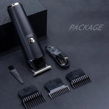 Load image into Gallery viewer, Bald Grooming Clipper Professional Electric Hair Trimmer for Men Barber 0mm Cutter Machine Beard Trimmer Men's Shavers Razors
