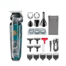 Load image into Gallery viewer, Hair Clipper Cordless Haircut Machine Professional IPX6 Hair Clipper Multifunctional Trimmer Electric Clippers for Men
