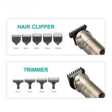 Load image into Gallery viewer, All in 1 Hair Trimmer For Men metal housing Beard Hair Clipper Body Trimmer Electric Facial Shaver Rechargeable
