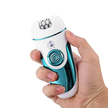 Load image into Gallery viewer, 4 In1 Women Epilator Electric Female Face Hair Removal Lady Shaver Bikini Trimmer Body Depilatory Leg Rechargeable Depilation
