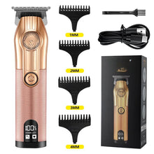 Load image into Gallery viewer, Hair Clipper Rechargeable Professional Hair Clipper Men's Electric Hair Clipper Cordless Haircut Styling Men's Beard Trimmer
