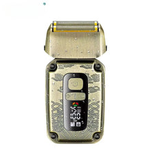 Load image into Gallery viewer, Electric Shaver Adjustable Rechargeable Professional Shaver LED Display Full Body Washable Foil Shaver for Men
