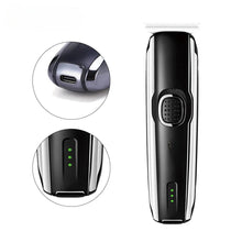 Load image into Gallery viewer, Professional Hair Clipper Personal Care 0 Cutter Head USB Beard Men's Trimmer Barber Haircut Machine
