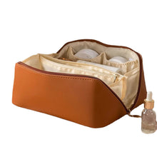Load image into Gallery viewer, Large Capacity PU Pillow Tote Makeup Bag For Woman Travel Cosmetics Toilet Storage Organizer Pouch Portable Women's Cosmetic Bag
