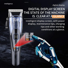 Load image into Gallery viewer, Professional Hair Clipper Adjustable Hair Trimmer For Men Barber Shop Electric Beard Haircut Machine Rechargeable
