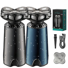 Load image into Gallery viewer, Intelligent Waterproof Barber Electric Shaver Men's Beard Body Hair Trimmer Rotating 5 Head Shaver Shaver Shaver
