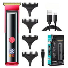 Load image into Gallery viewer, Professional Men's Hair Clipper New Multi Functional Beard Barber USB Charging Portable Cordless Hair Trimmer
