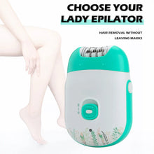 Load image into Gallery viewer, Rechargeable Women Epilator Electric Female Epilator For Face Hair Removal Machine Facial Legs Depilatory Body
