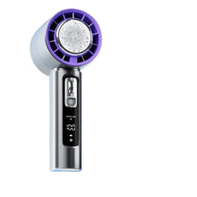 Load image into Gallery viewer, Portable Handheld Turbo Fan 100 Wind Speeds Adjustable Mini Personal Fan Battery Operated Electric Eyelash Fan
