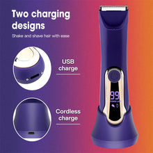 Load image into Gallery viewer, Electric Groin &amp; Body Hair Trimmer Full Body Waterproof Hair Clipper Private Pubic Hair and Leg Hair Scissor
