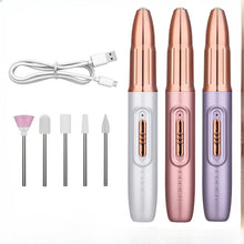 Load image into Gallery viewer, 15000RPM Wireless Nail Drill USB Electric Nail Drill Machine For Manicure Milling Cutter Set For Gel Polishing Nail Equipment
