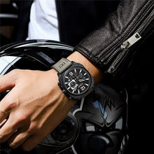 Load image into Gallery viewer, Waterproof Belt Six Hand Calendar Quartz Watch
