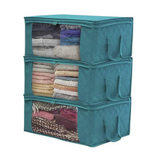 Load image into Gallery viewer, Non-woven Wardrobe Storage Bag Quilts Clothing
