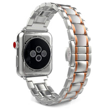 Load image into Gallery viewer, Butterfly Buckle Metal Stainless Steel Watch Strap
