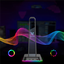 Load image into Gallery viewer, Stand Illuminated Headphone Display Stand
