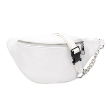 Load image into Gallery viewer, Women's PU Leather Simple Chain Shoulder Messenger Bag
