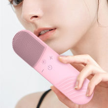Load image into Gallery viewer, Silica Gel Cleansing Electric Ultrasonic Washing Brush
