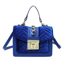 Load image into Gallery viewer, Fashion Velvet Lady's One-shoulder Small Messenger Bag
